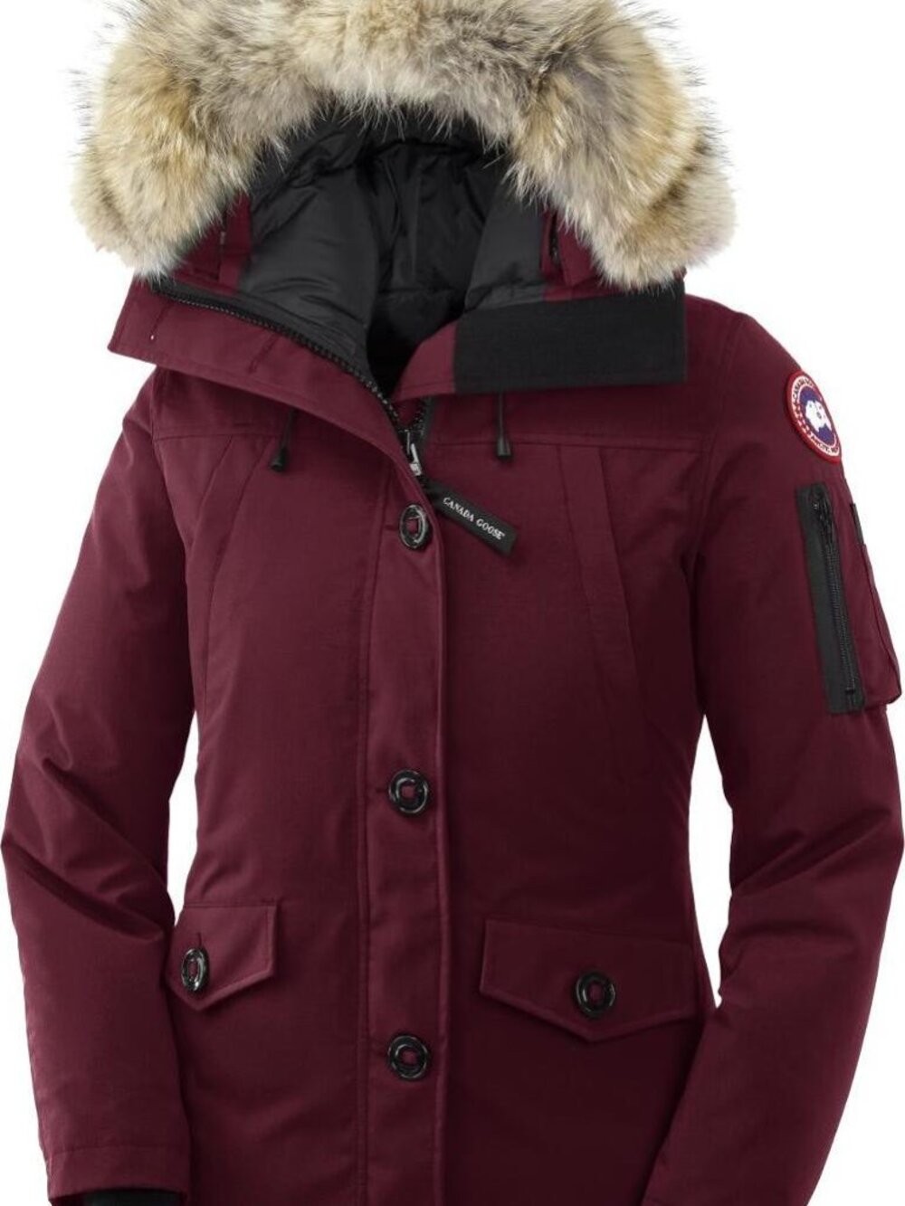 Canada Goose Montebello Parka | Rare "Plum" Burgundy Colour | Size XXS